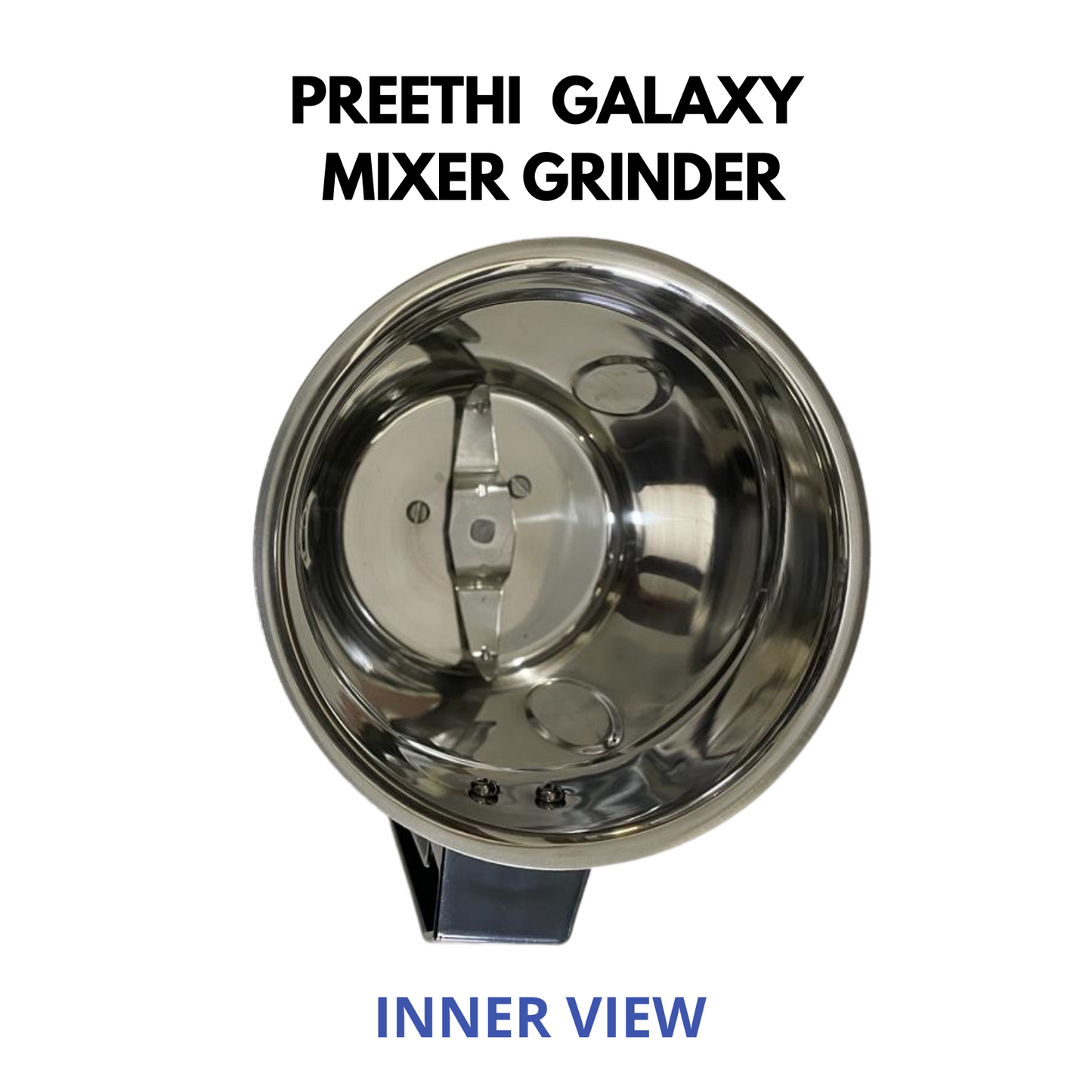 Touch N Feel Replacement Medium Jar compatible with Preethi Galaxy / Crystal / Spice Mixer Grinder (Medium Jar - 1000 ML) Mixer Juicer Jar (1000 ml)