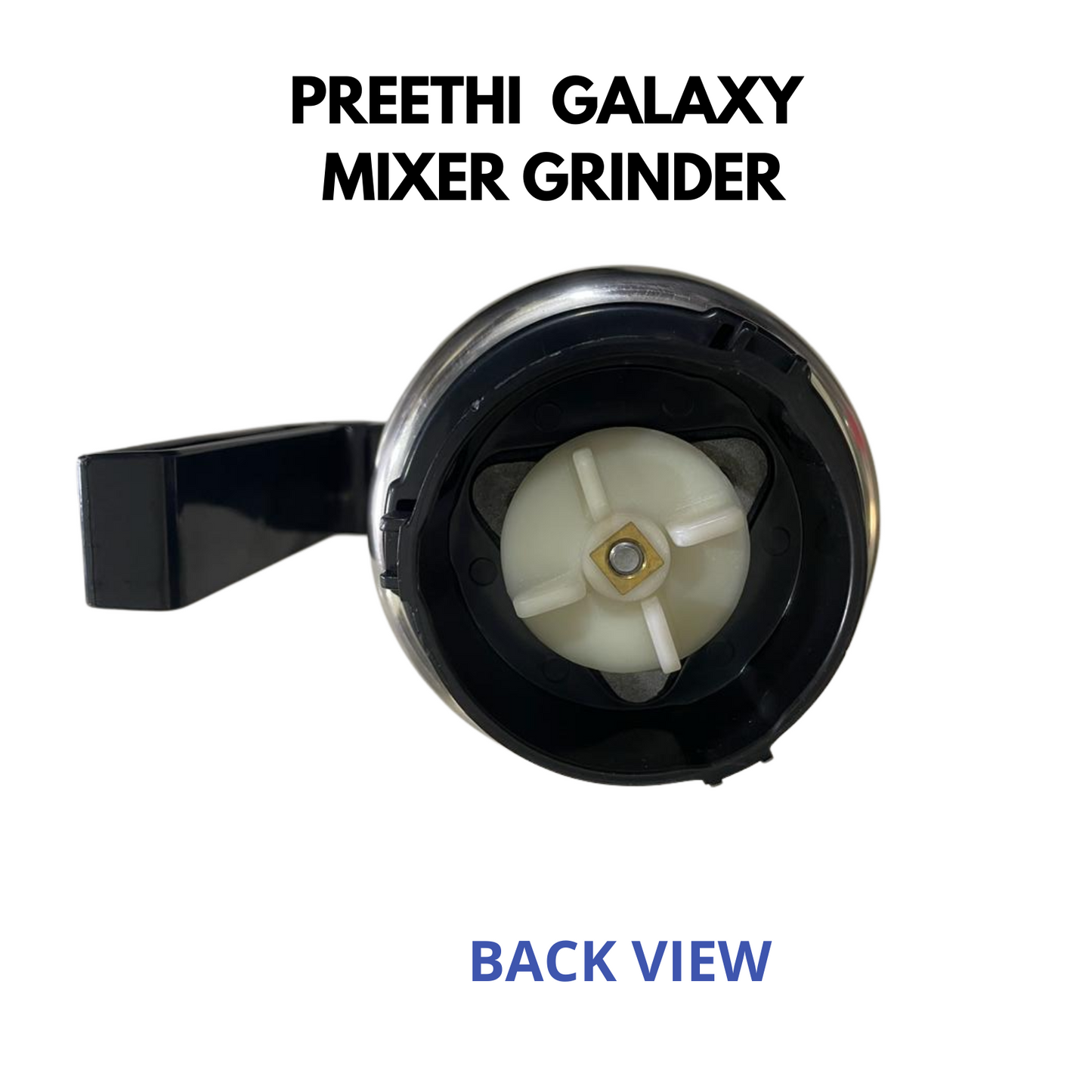 Touch N Feel Replacement Medium Jar compatible with Preethi Galaxy / Crystal / Spice Mixer Grinder (Medium Jar - 1000 ML) Mixer Juicer Jar (1000 ml)