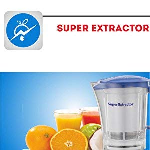 Preethi Blue Leaf Platinum MG 139 mixer grinder, 750 watt, White, 4 jars - Super Extractor juicer Jar & Storage Air-Tight Container, FBT motor with 5yr Warranty & Lifelong Free Service, Standard