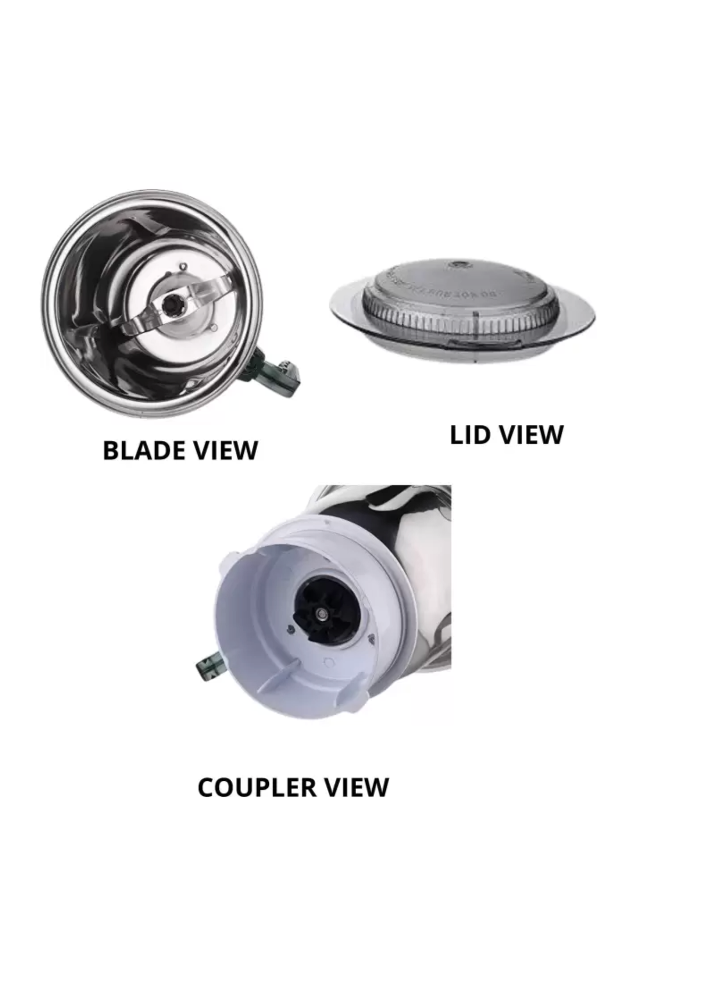 Touch N Feel REPLACEMENT SUJATA MEDIUM GRINDING JAR, 1 L