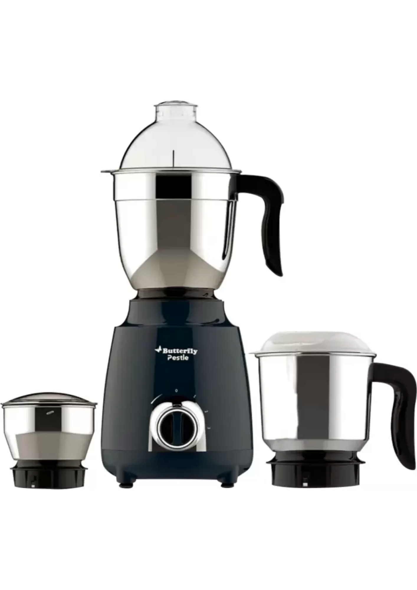 Butterfly PESTLE 750W Mixer Grinder, 3 Jar, Ink Blue 750 Juicer Mixer Grinder (3 Jars, INK BLUE)