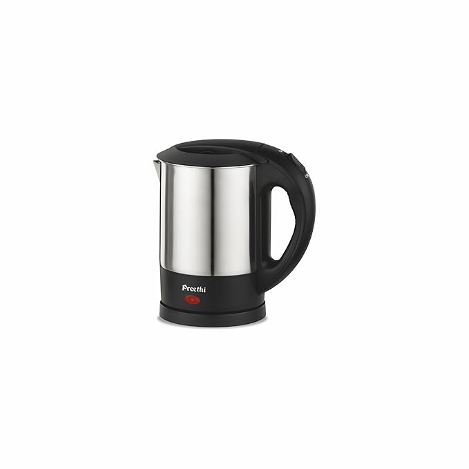Preethi Armour EK707 1-Liter Electric Kettle (Steel/Black)