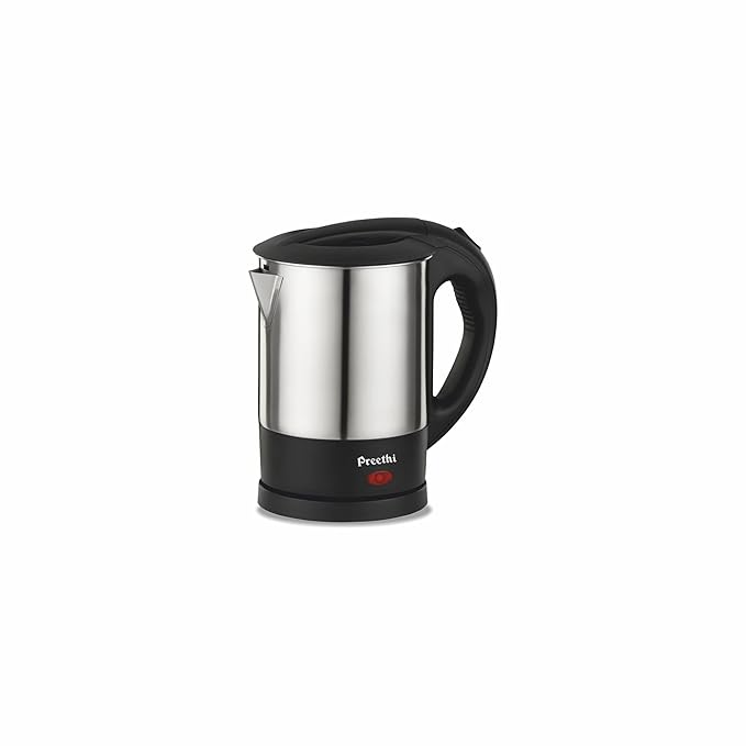 Preethi Armour EK707 1-Liter Electric Kettle (Steel/Black)