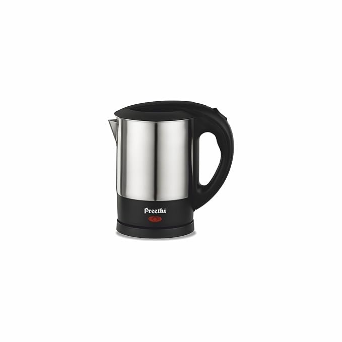 Preethi Armour EK707 1-Liter Electric Kettle (Steel/Black)