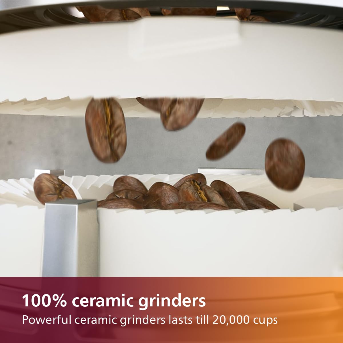 PHILIPS Latte Go Fully Automatic Bean to Cup Espresso Coffee Machine, 3 one touch button coffees (Cappuccino, Black coffee, Espresso),15 bars,Ceramic Grinder- 2 year brand warranty - EP2230/10