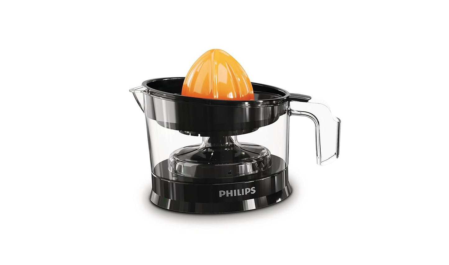 Philips Citrus Press Juicer HR2777/00, 0.5 Litre, 2 Sized Cones for different size fruit