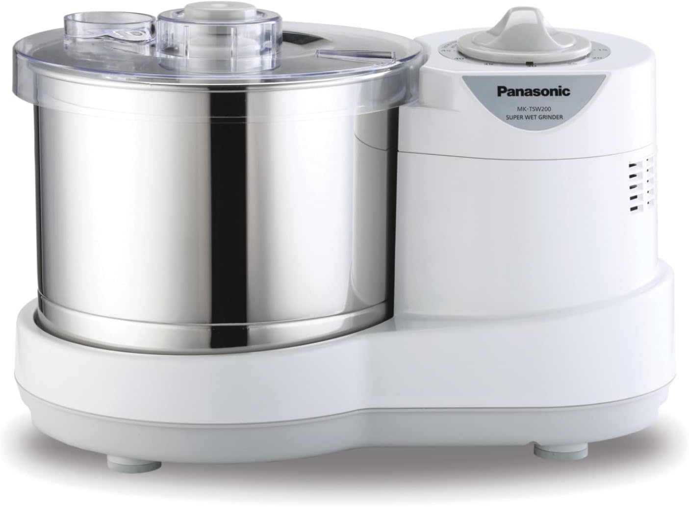 Panasonic MK-TSW200 Automatic Ultimate Wet Grinder(110 V) | With Timer | Capacity: 2 L | Wet Grinder (White)