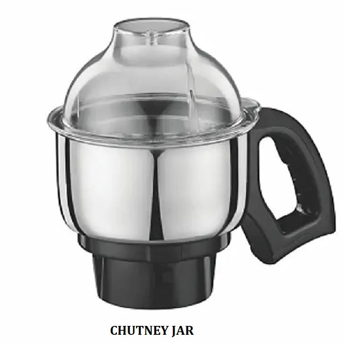 Touch N Feel Replacement Supreme Steel Mixer Grinder Chutney Jar Compatible with Preethi Zodiac / Zion / Zodiac 2.0 Mixer Juicer Jar  (0.5 L)